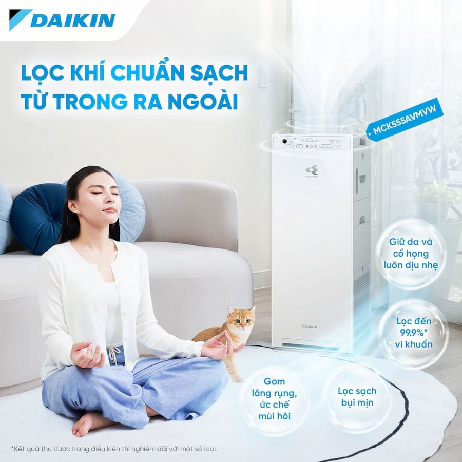 Bí quyết cho một ngôi nhà thư giãn: Không khí trong lành và độ ẩm thích hợp