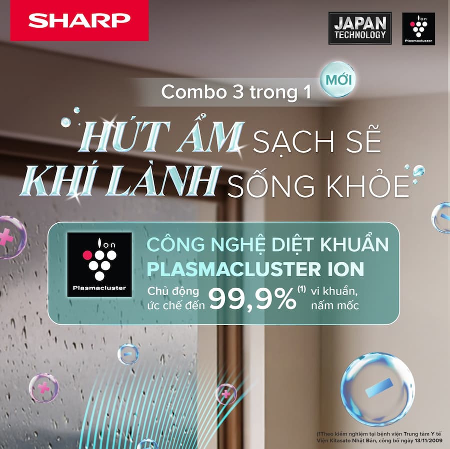 Công nghệ và Loại máy hút ẩm cho gia đình