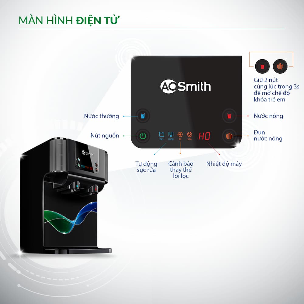 Đèn dẫn hướng Night Assist hỗ trợ lấy nước vào ban đêm.