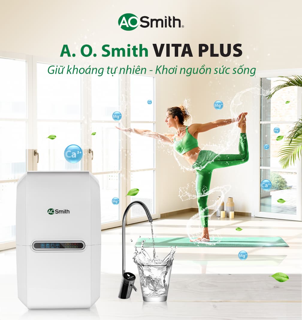 Máy lọc nước AO Smith Vita Plus mới ra 2022