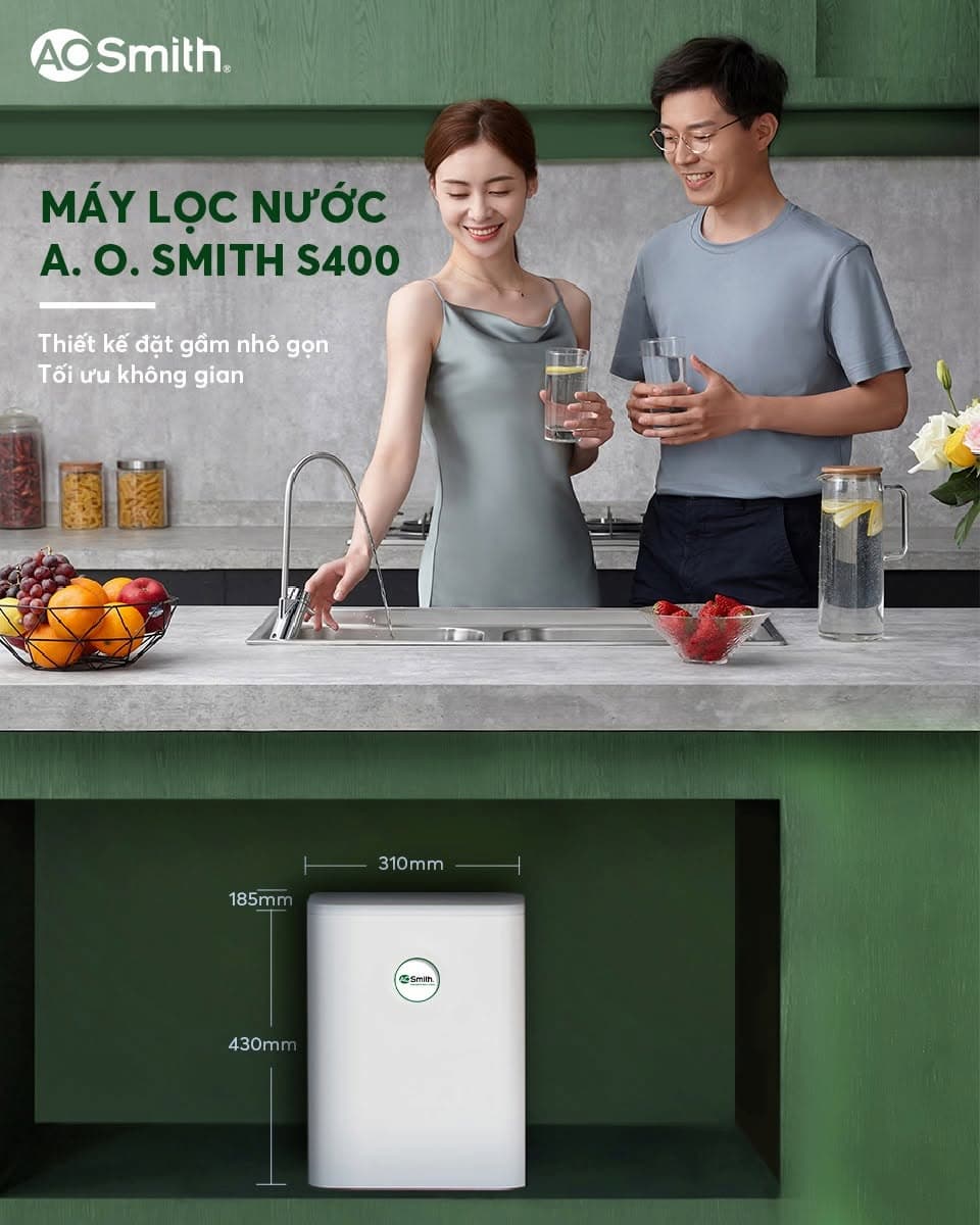 Tổng quan về máy lọc nước AO Smith S400