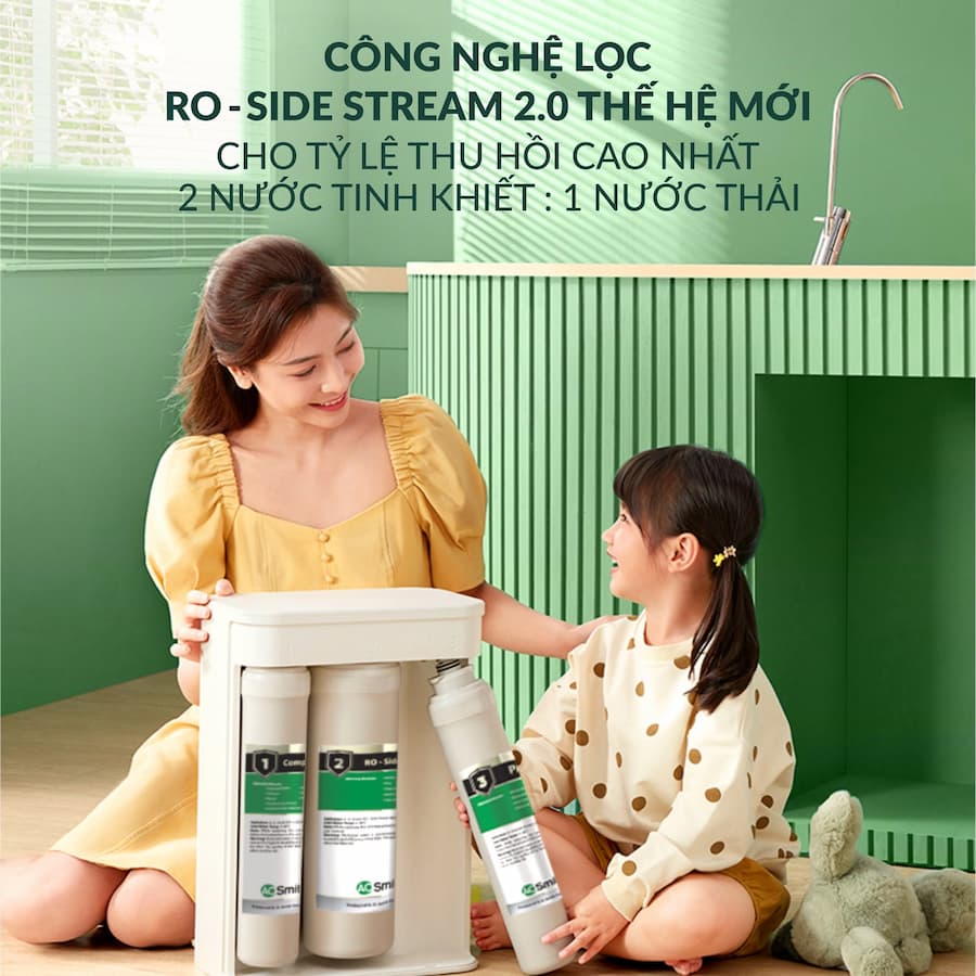 Công nghệ nổi bật trên máy lọc nước AO Smith S400