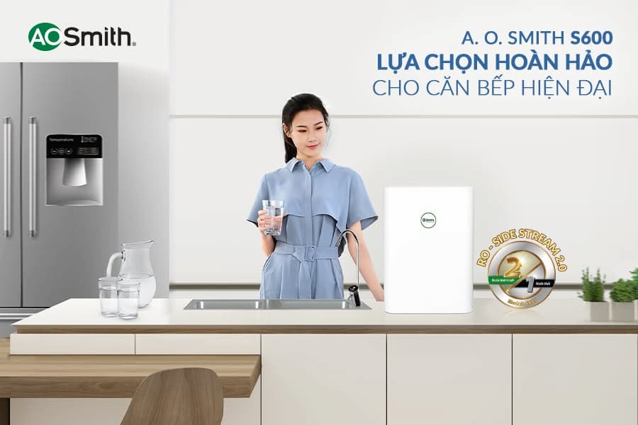 Tổng quan về máy lọc nước AO Smith S600