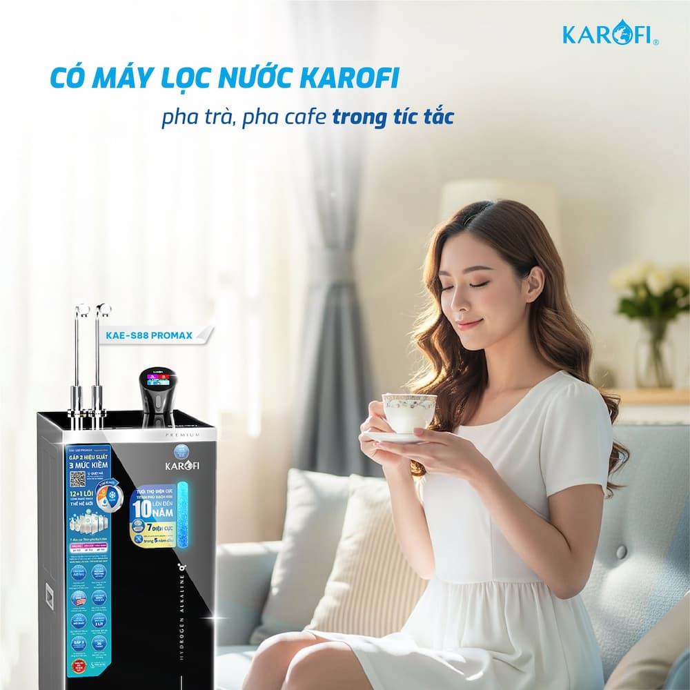 Máy lọc nước AO Smith và Karofi Nên chọn thương hiệu nào?