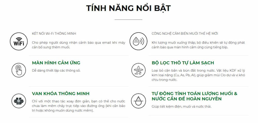 CÁC CÔNG NGHỆ VÀ CẤU TẠO LỌC CỐT LÕI A.O Smith AOW-S500 PREMIUM