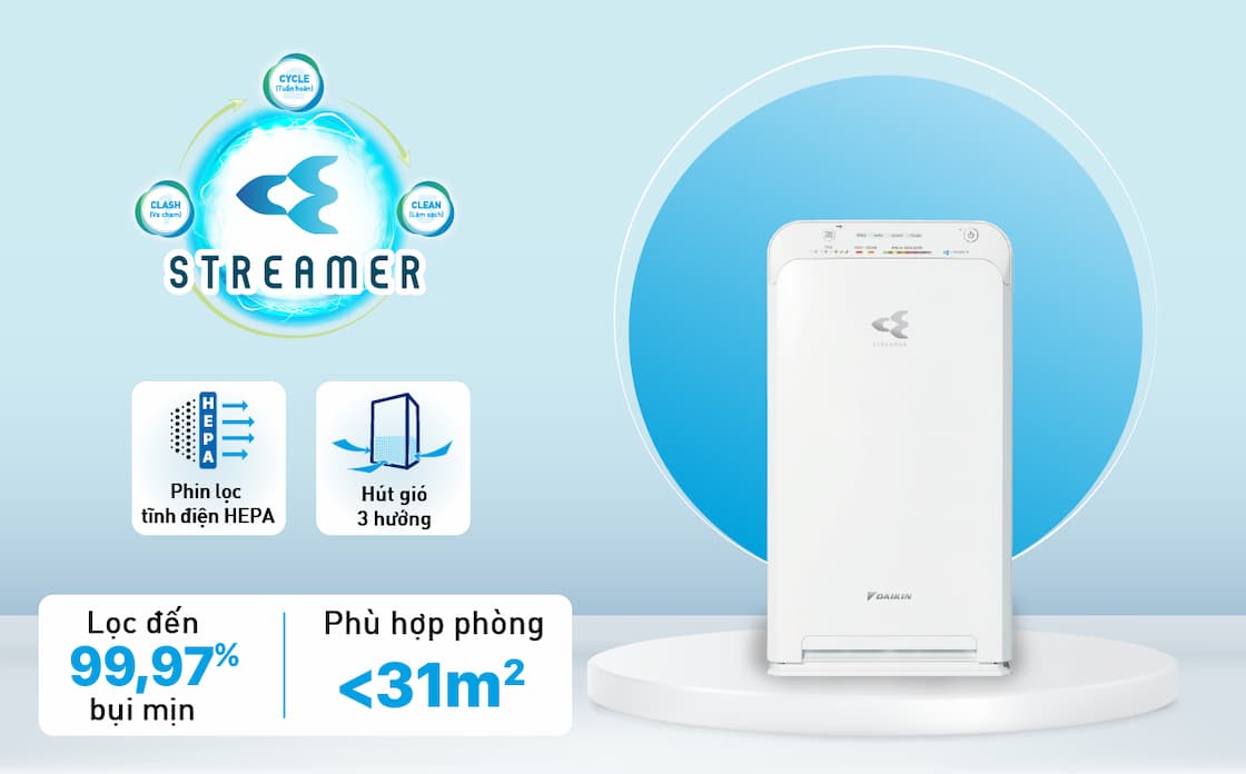 Máy lọc không khí Daikin MC40UVM6