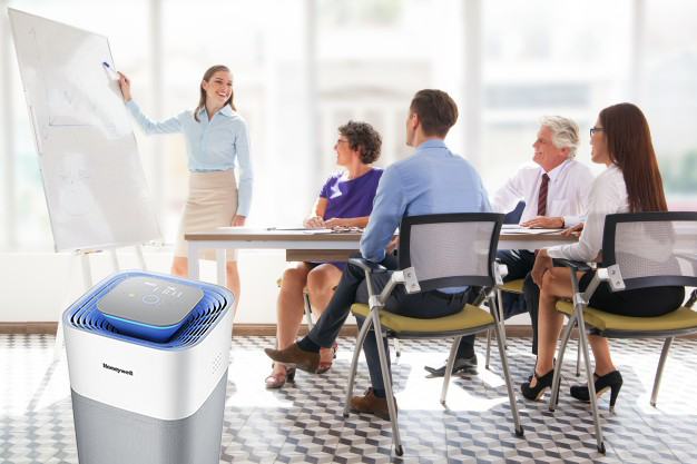 Máy lọc không khí thông minh Honeywell Air touch X thiết kế độc đáo, đẹp mắt là điểm nhấn cho không gian sống của bạn