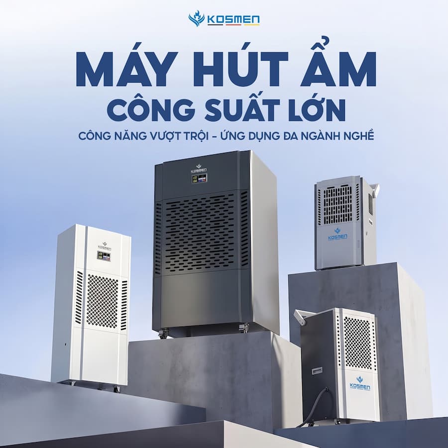 Dòng Máy Hút Ẩm Công Nghiệp Kosmen