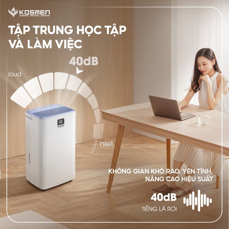 Độ bền, Tiếng ồn & Tiêu thụ điện năng sau 1 năm
