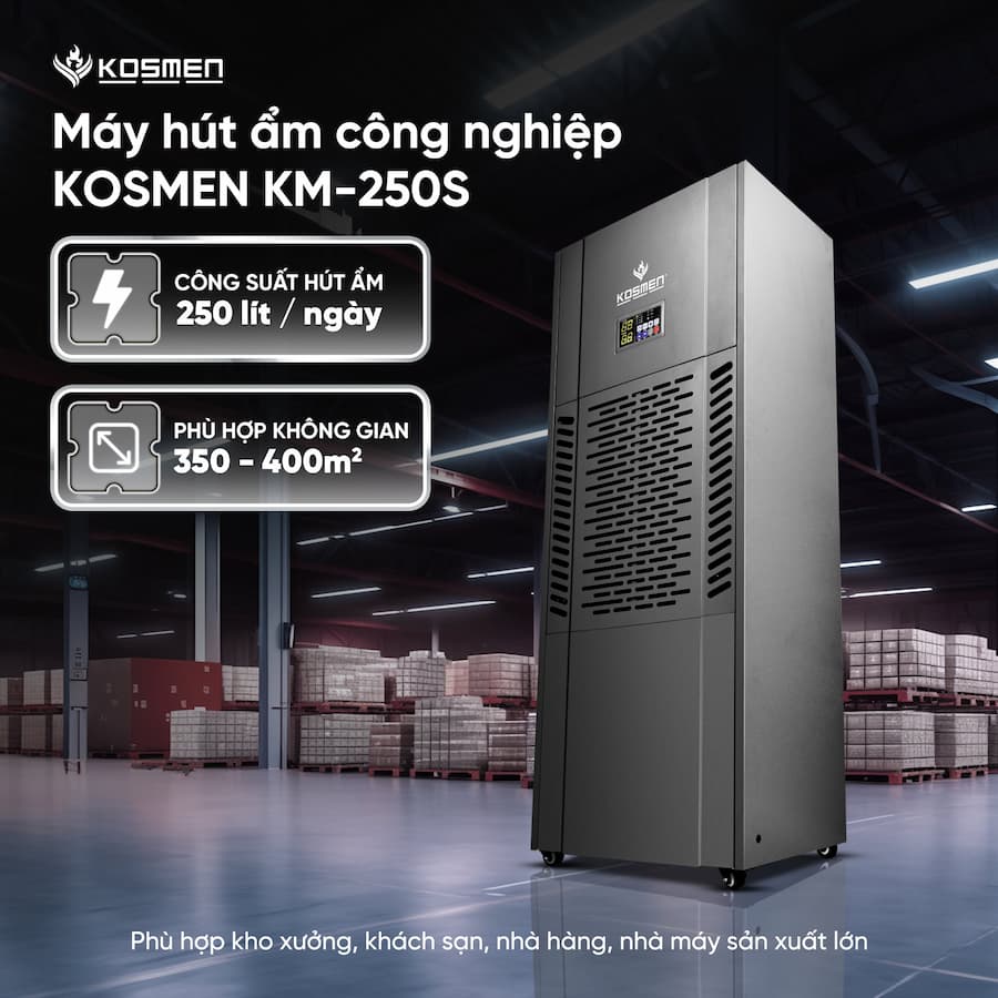 Vì Sao Doanh Nghiệp Chọn Máy Hút Ẩm Công Nghiệp Kosmen?