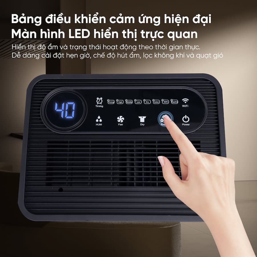 HƯỚNG DẪN SỬ DỤNG MÁY HÚT ẨM KOSMEN CHI TIẾT & AN TOÀN