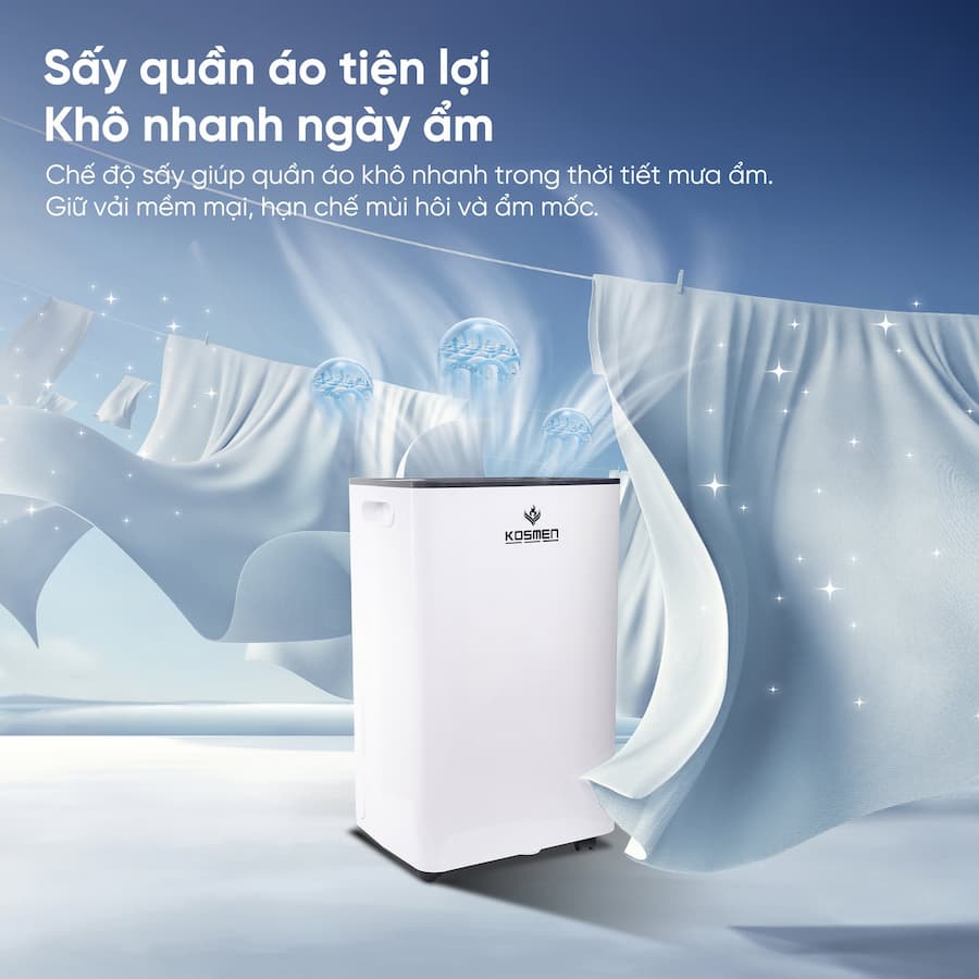 Vệ Sinh Và Bảo Dưỡng Định Kỳ Máy Hút Ẩm Kosmen