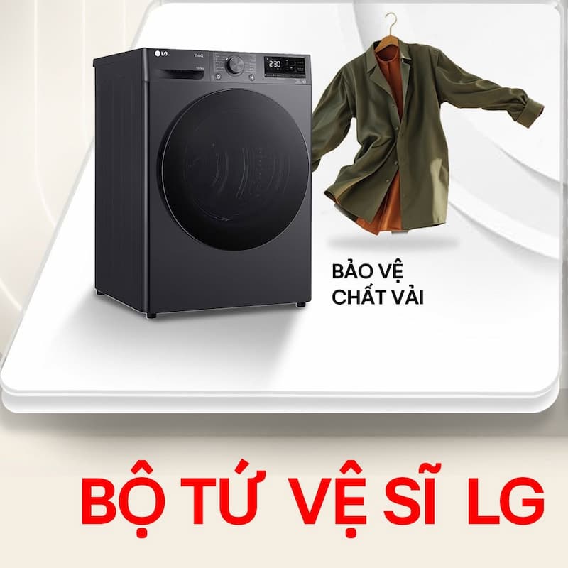 BỘ TỨ VỆ SĨ LG – GIẶT SẤY CHẲNG CẦN NGHĨ SUY