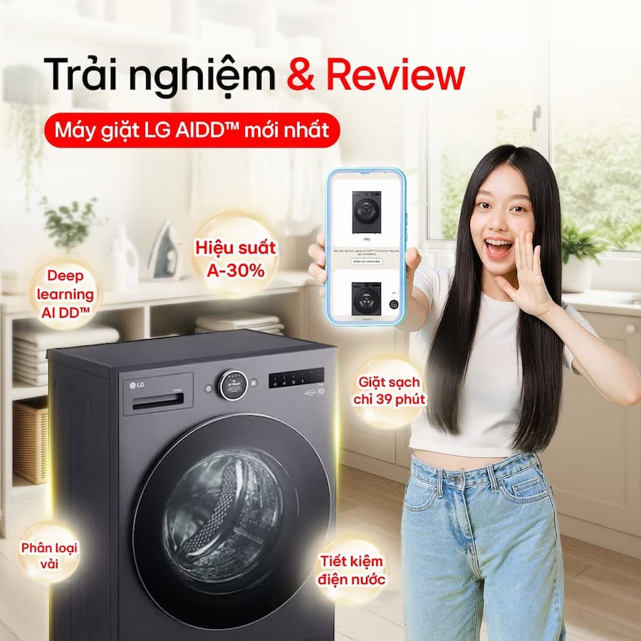 Đánh Giá Chi Tiết Máy Giặt LG