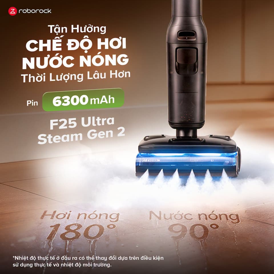 Đối tượng phù hợp sử dụng Roborock F25 Ultra Steam Gen 2