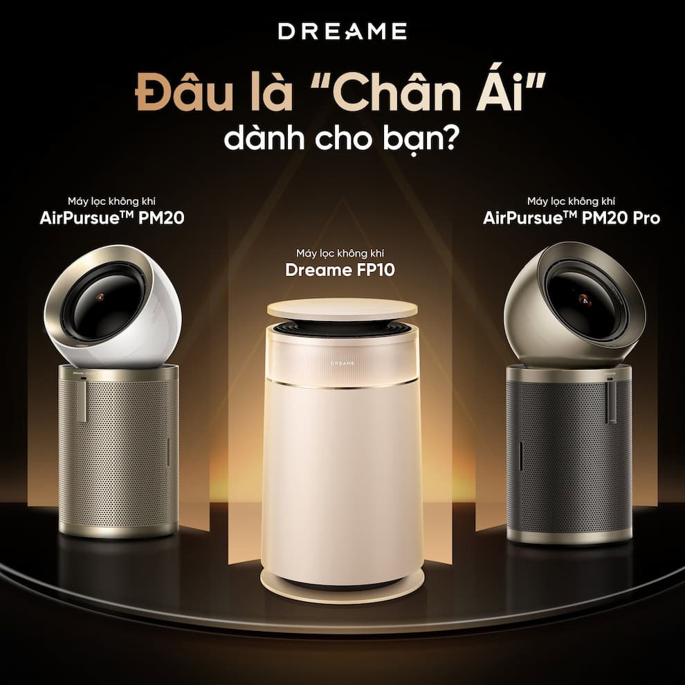 Máy lọc không khí Dreame Thiết kế hiện đại, sang trọng