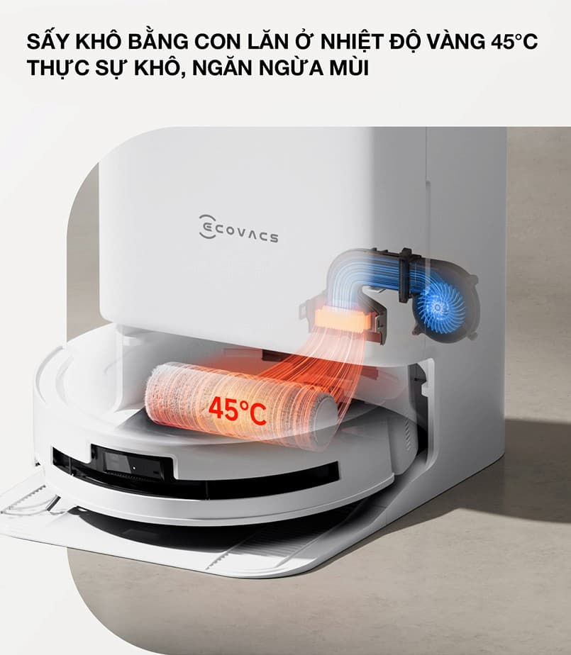 Trạm OMNI và công nghệ lau nhà bằng nước nóng