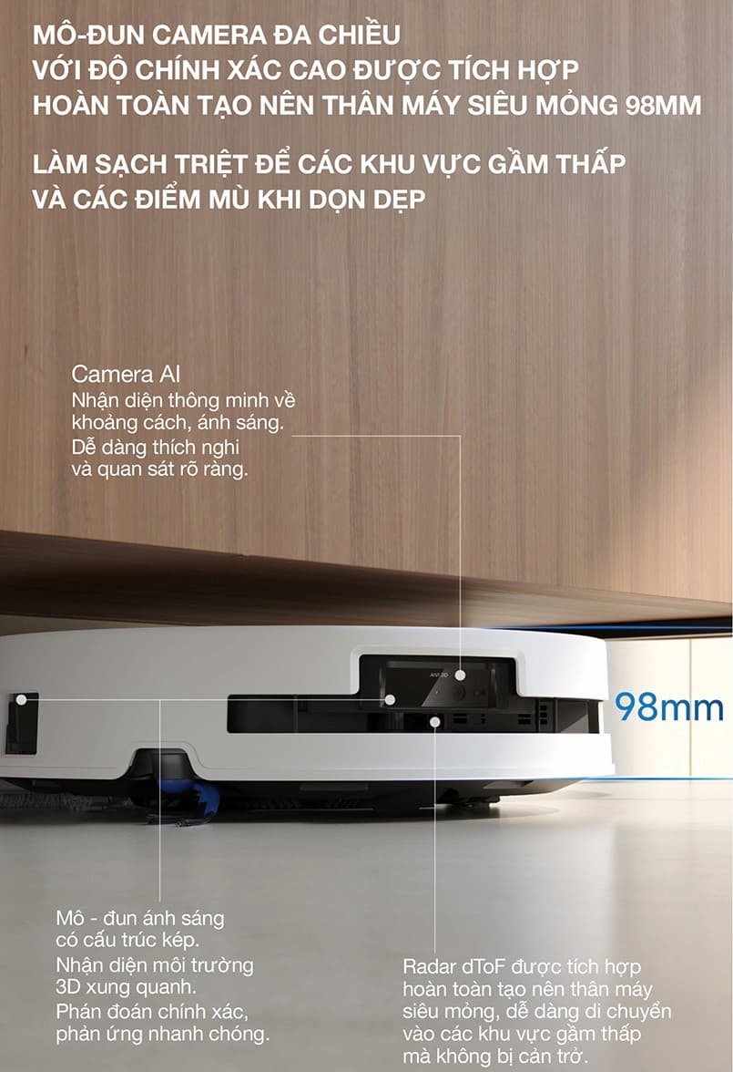 Trạm OMNI và công nghệ lau nhà bằng nước nóng