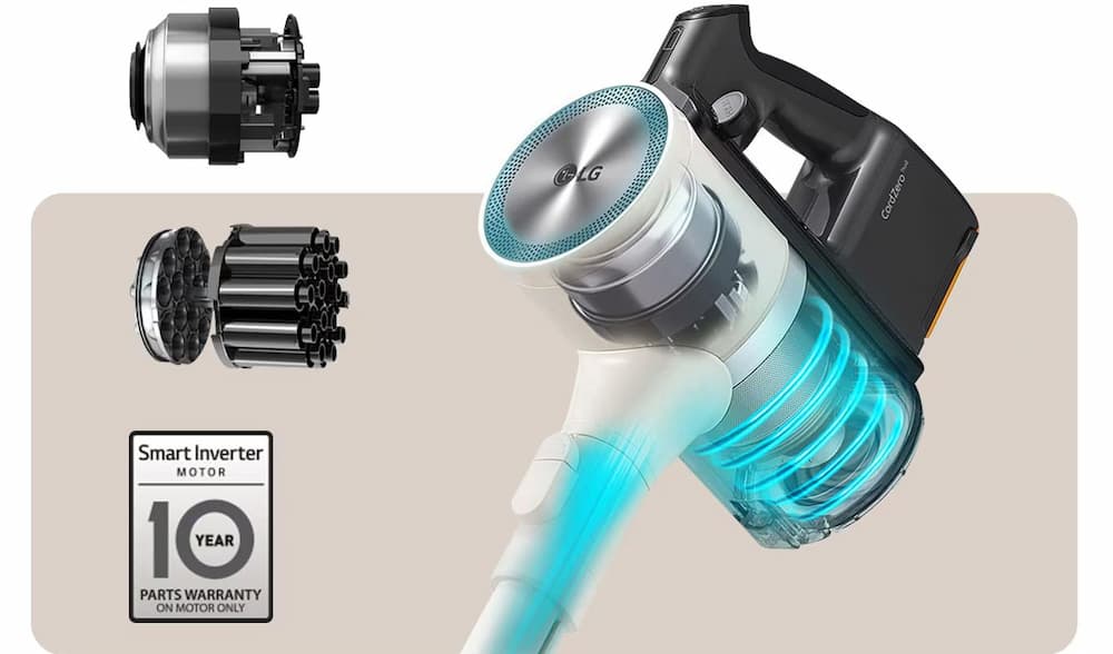 Hiệu suất làm sạch vượt trội của LG A9T-LITE