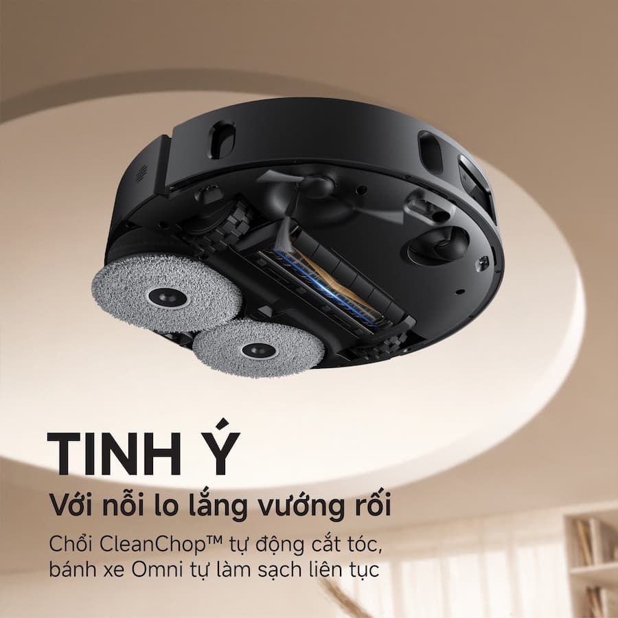 XỬ LÝ LỖI THƯỜNG GẶP TRÊN ROBOT HÚT BỤI MOVA E50 ULTRA