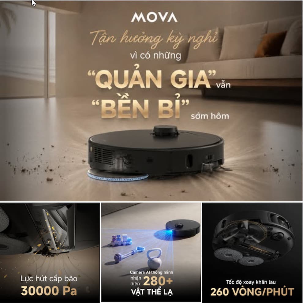 Mova P70 Pro Ultra (Phân khúc Flagship Toàn năng - Tầm giá ~14 triệu)