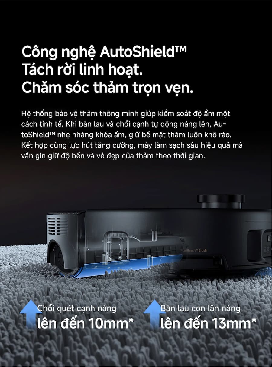 Các Điểm Nổi Bật Cốt Lõi Trên MOVA Z70 Ultra Roller