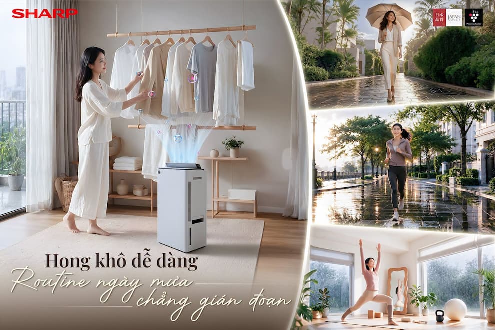 Giới thiệu tổng quan về máy hút ẩm lọc không khí Sharp