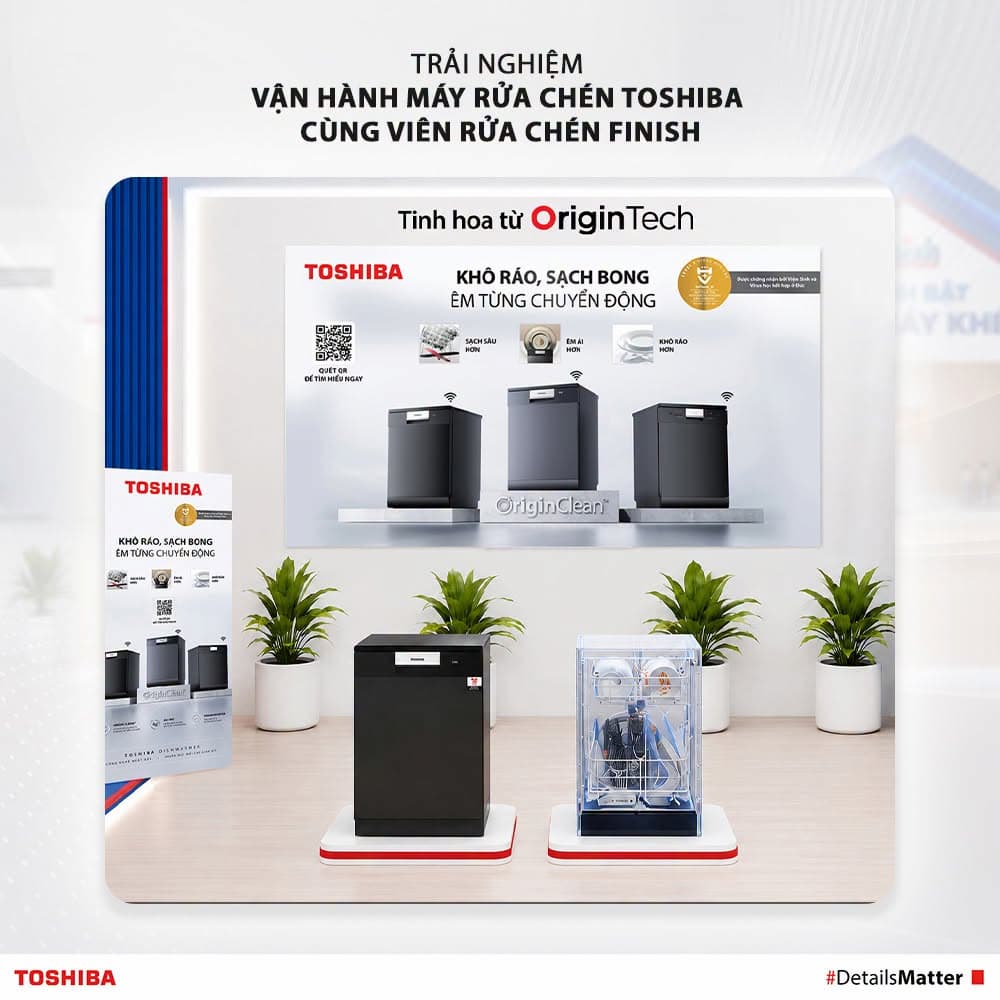 Ưu Và Nhược Điểm Của Máy Rửa Bát Toshiba