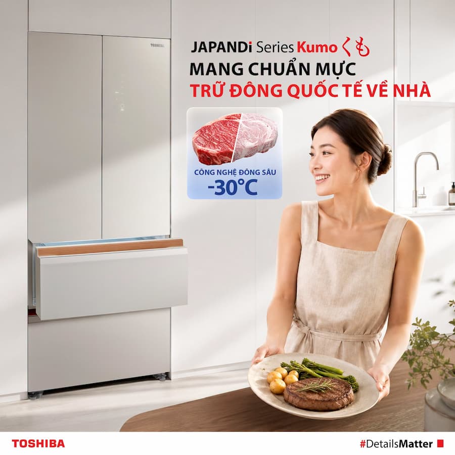 Công Nghệ và Tính Năng Nổi Bật Trên Tủ Lạnh Toshiba