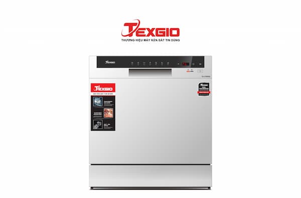 Máy rửa bát Texgio TG-DTW558 8 bộ