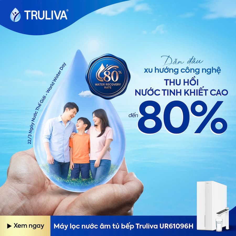 Công nghệ nổi bật (TRU-TECH™) máy lọc nước Truliva