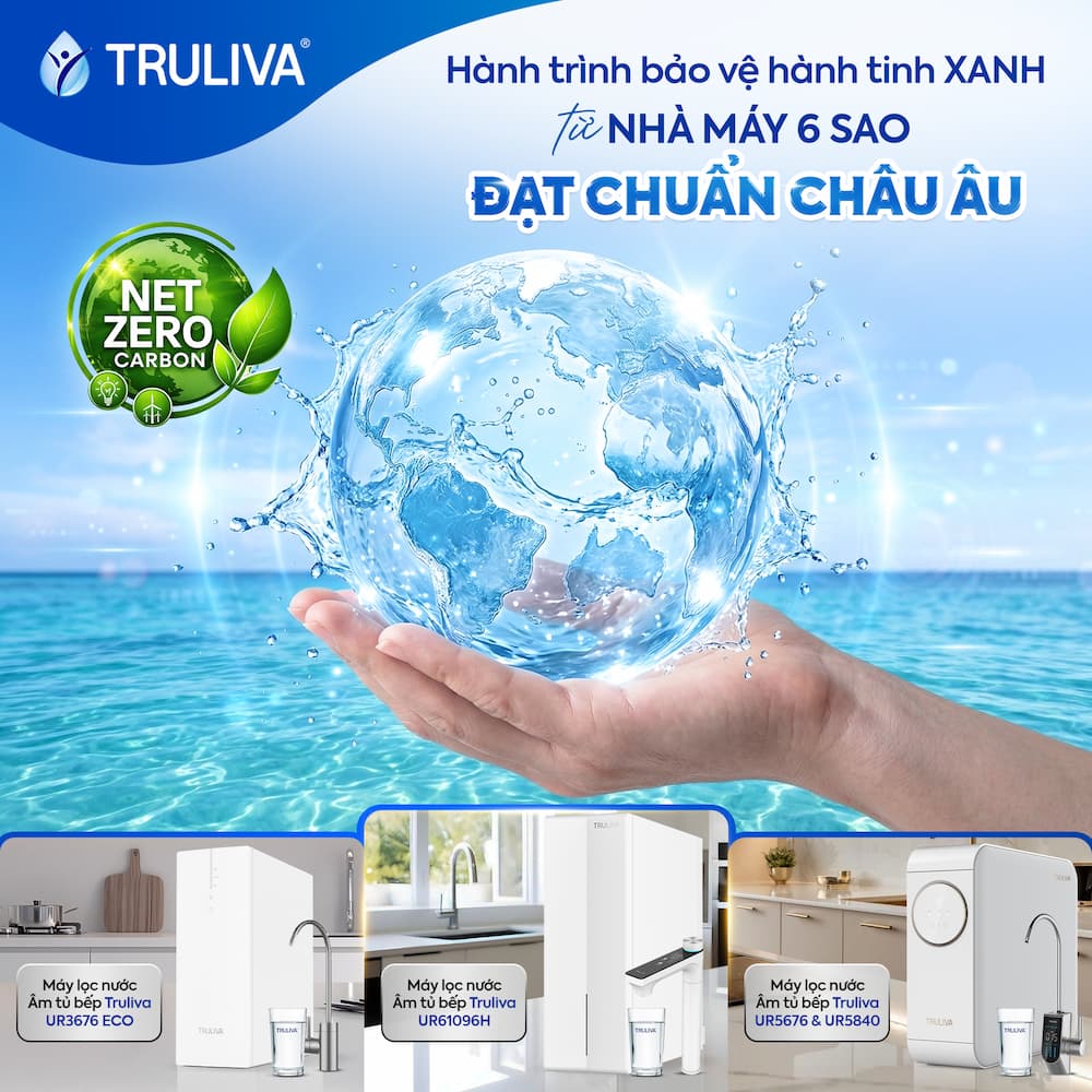 Truliva - Công Nghệ Tinh Khiết. Vì Sức Khoẻ Gia Đình Việt