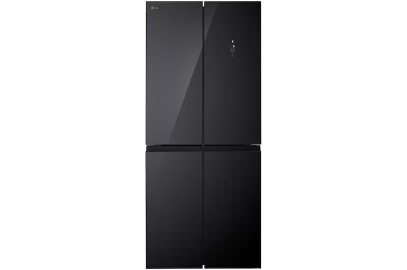 Tủ lạnh LG French Door mặt gương màu đen 400L F40BG
