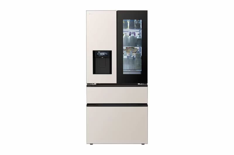 Tủ lạnh LG InstaView French Door Fit & Max F53EGR 550L