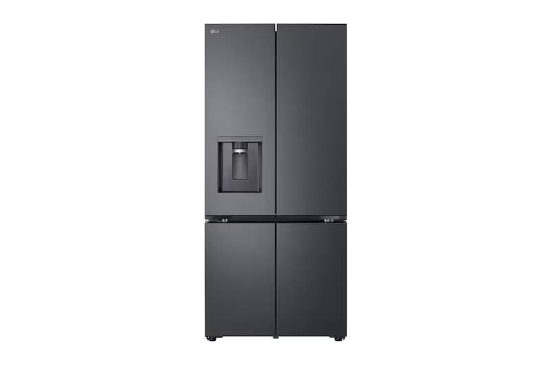 Tủ lạnh LG French Door màu đen lì 607L F61BMD