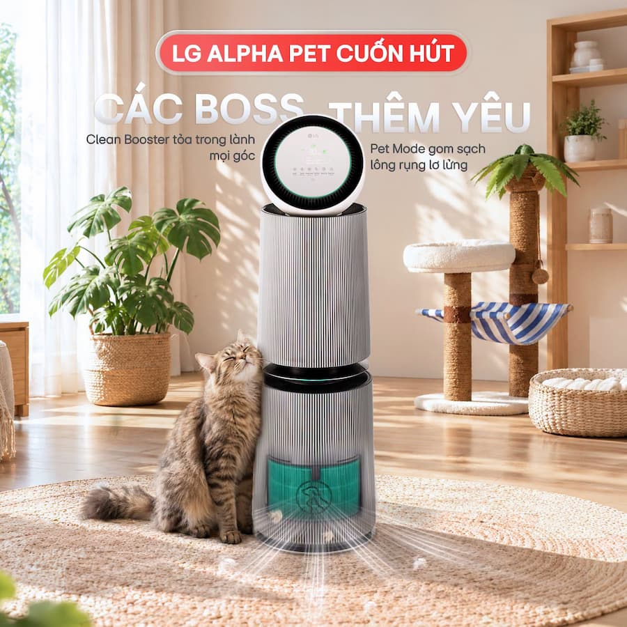 Đối tượng phù hợp với LG PuriCare360 Alpha PET AS10GDBY0
