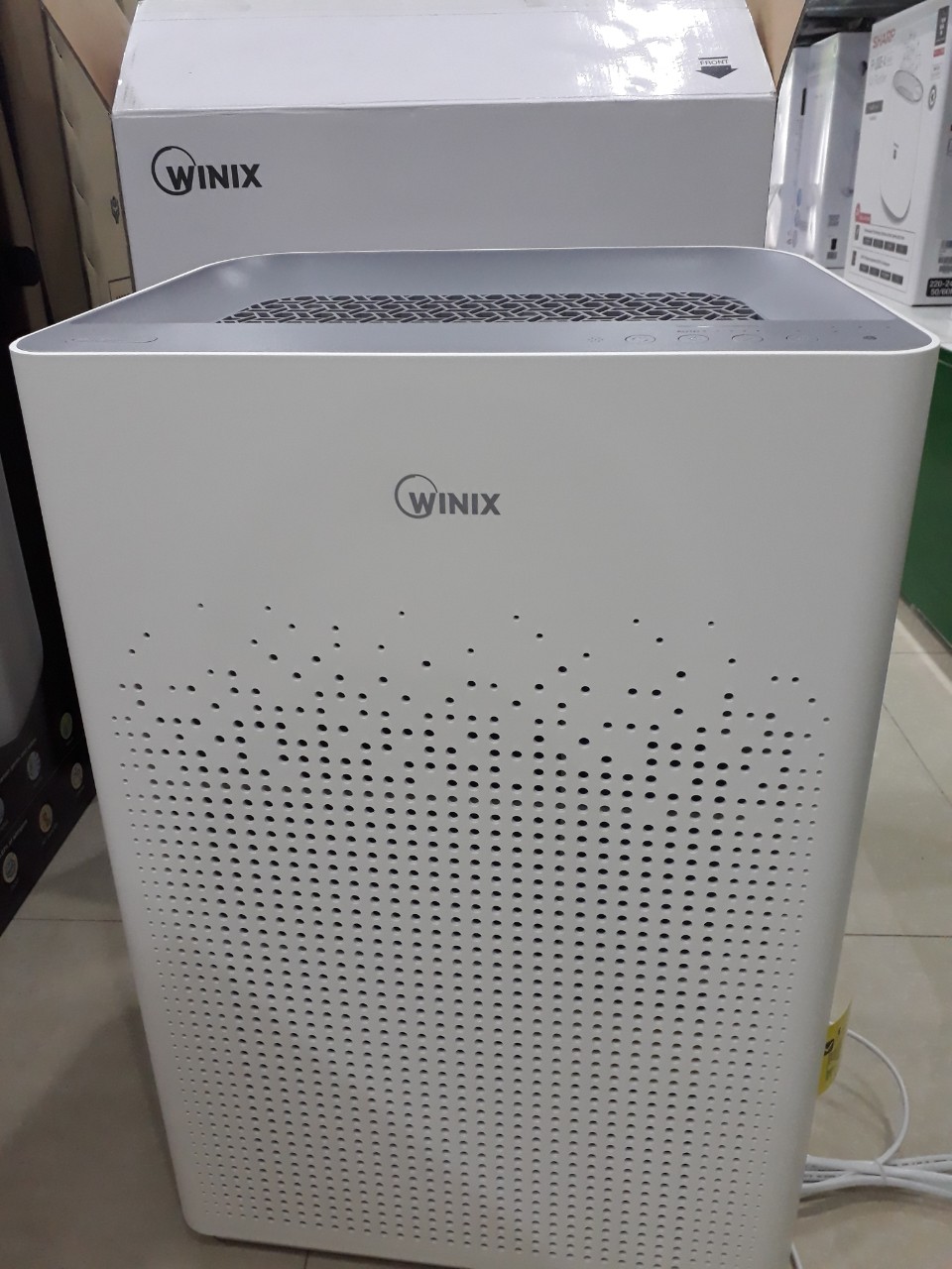 Đập hộp máy lọc không khí Winix Zero S nhập khẩu Hàn Quốc